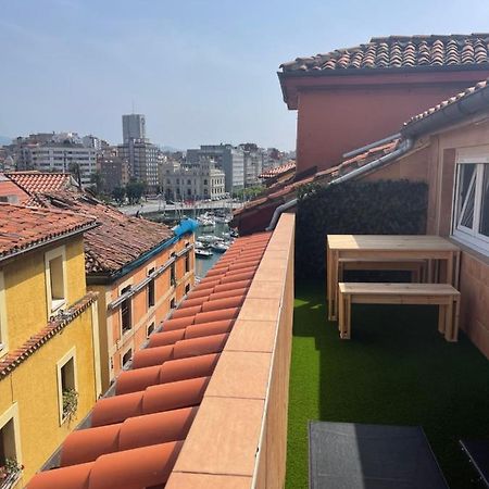 Las Terrazas De Gueeli 6 Pax Wifi - Garaje - Vistas - Vut-3391-As Хихон Экстерьер фото