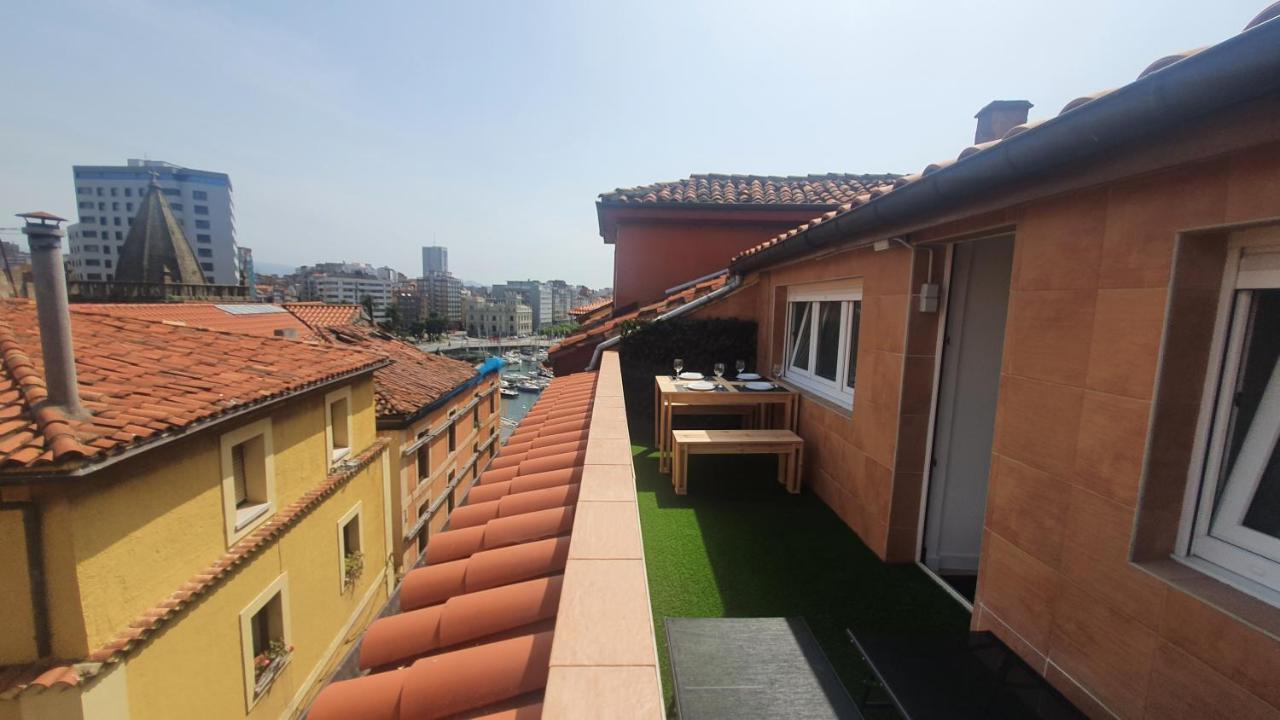 Las Terrazas De Gueeli 6 Pax Wifi - Garaje - Vistas - Vut-3391-As Хихон Экстерьер фото