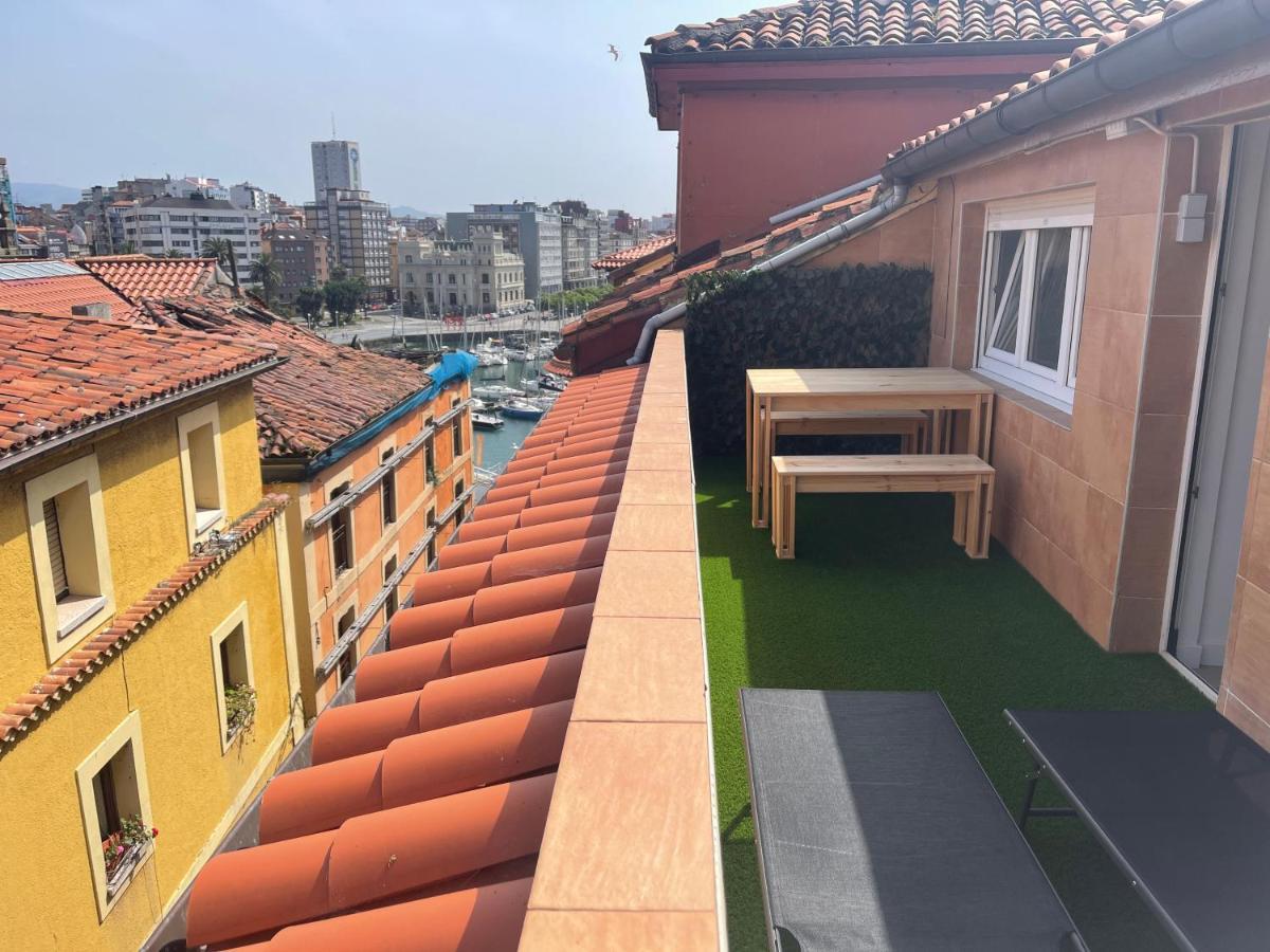 Las Terrazas De Gueeli 6 Pax Wifi - Garaje - Vistas - Vut-3391-As Хихон Экстерьер фото
